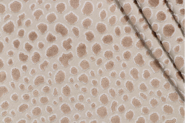 P Kaufmann Myla Grospoint Velvet Upholstery Fabric in Dune 