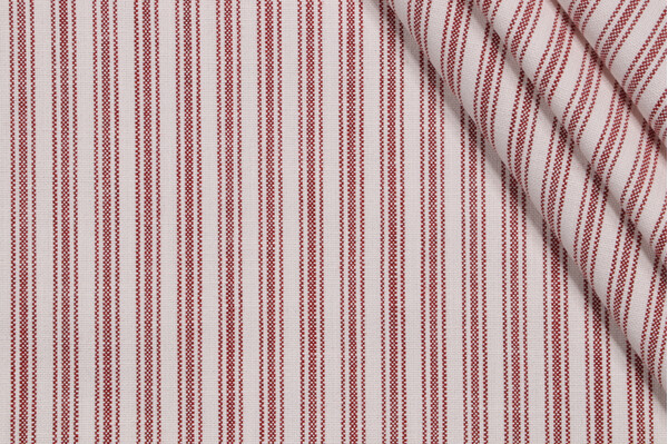 Richloom Nifty Woven Decorator Fabric in Red 