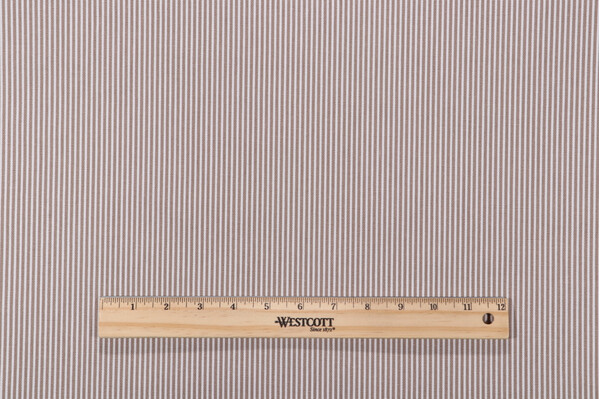 Click for 6 Yards Magnolia Home Oxford Stripe Printed Cotton Drapery Fabric in Driftwood Magnolia Home Oxford Stripe Printed Cotton Drapery Fabric in Driftwood