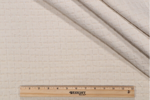 Sunbrella Bellamy 45913-0001 Woven Solution Dyed Acrylic Outdoor Fabric in Muslin