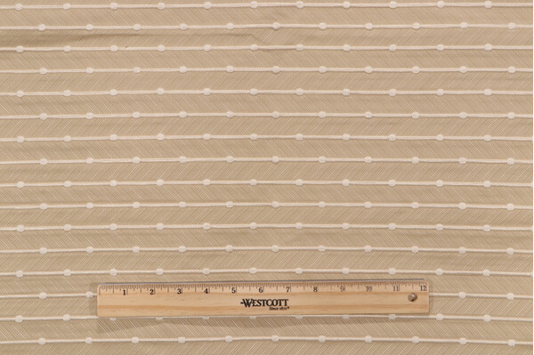 Scalamandre Balen Woven Upholstery Fabric in Travertine