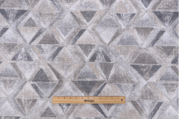 Covington Opaline Printed Cotton Blend Drapery Fabric in 145-Travertine