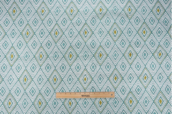 Click for 1 Yards Hilary Farr Sew Fab Printed & Embroidered Drapery Fabric in 542-Caribe for Covington Hilary Farr Sew Fab Printed & Embroidered Drapery Fabric in 542-Caribe for Covington