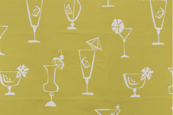 Covington Five O&#39;Clock Somewhere Woven Polypropylene Outdoor Fabric in 244-Acid Green