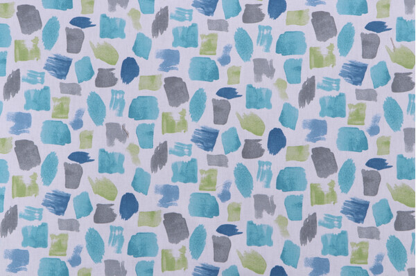 Click for 1 Yards Covington Lively Printed Cotton Drapery Fabric in 24-Seaglass Covington Lively Printed Cotton Drapery Fabric in 24-Seaglass