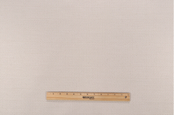 Herringbone Woven Outdoor Fabric in Sand