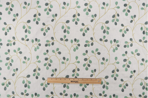 Click for P Kaufmann Kayla Embroidered Decorator Fabric in Sprout  P Kaufmann Kayla Embroidered Decorator Fabric in Sprout