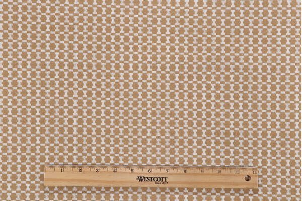 P Kaufmann Whittman Woven Chenille Upholstery Fabric in Straw 