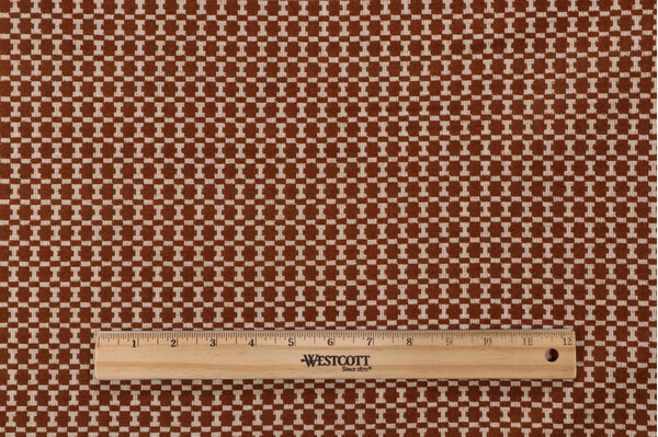 P Kaufmann Whittman Woven Chenille Upholstery Fabric in Caramel 