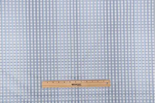 P Kaufmann Times Square Woven Upholstery Fabric in Powder Blue 