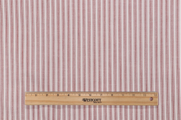 Richloom Nifty Woven Decorator Fabric in Red 