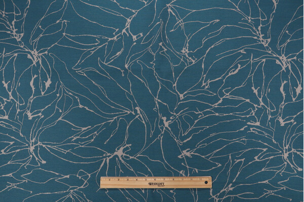 Burch Fabrics Meander Woven Outdoor Fabric in Marine