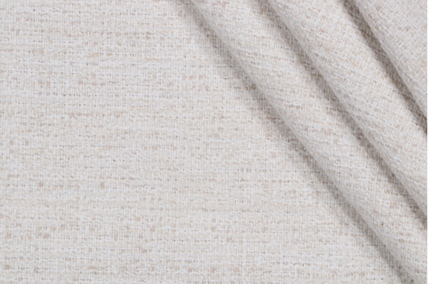 Thibaut Adria W8791 Woven Polyester Chenille Outdoor Fabric in Salt