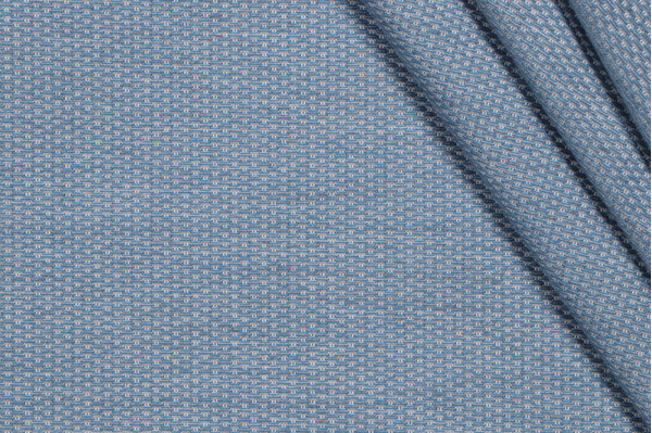 Sunbrella Pique 40421-0046 Woven Solution Dyed Acrylic Outdoor Fabric in Sky