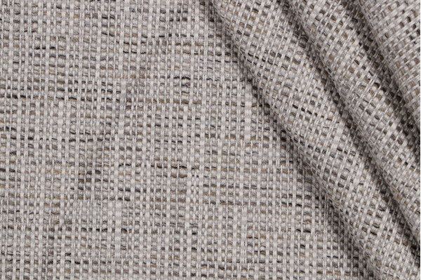 Tweed Woven Upholstery Fabric in Toffee