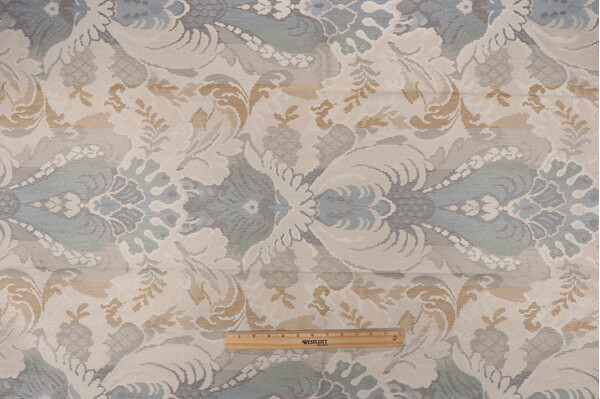 Kelbra Tapestry Upholstery Fabric in Azure