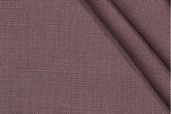 P Kaufmann Slubby Linen Woven Decorator Fabric in Smokey Amethyst