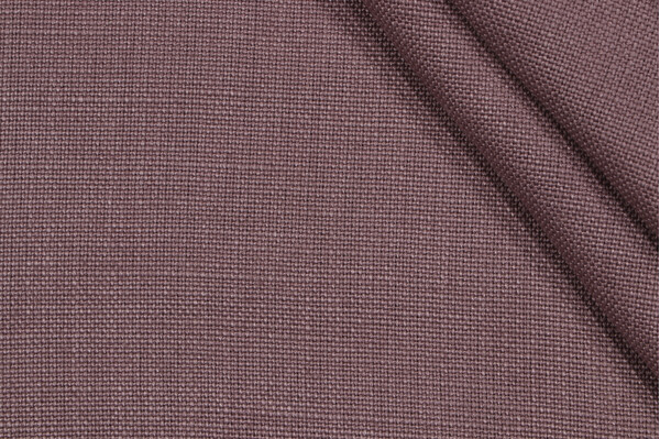P Kaufmann Slubby Linen Woven Decorator Fabric in Smokey Amethyst