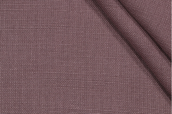 P Kaufmann Slubby Linen Woven Decorator Fabric in Smokey Amethyst