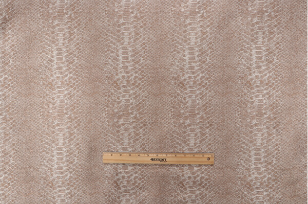 Cobra Woven Upholstery Fabric in Sandalwood