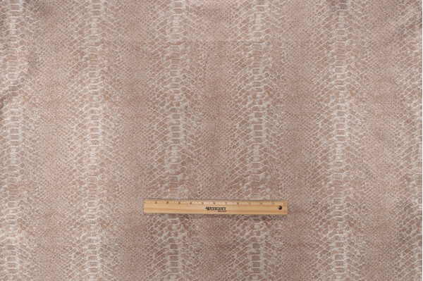 Cobra Woven Upholstery Fabric in Sandalwood