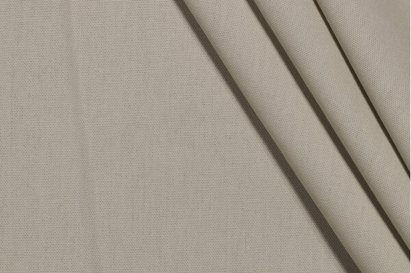 Pure Solid Woven Decorator Fabric in Twine