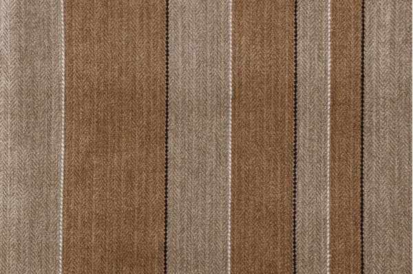 Fonthill Pedra Woven Chenille Upholstery Fabric in Cashew/Cedar