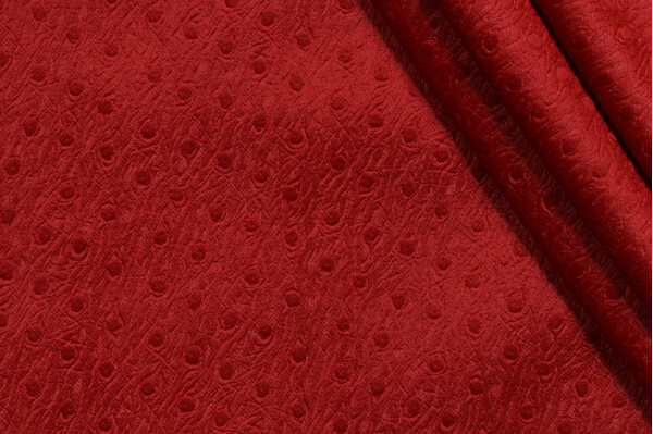 Scalamandre Velvet Decorator Fabric in Tomato