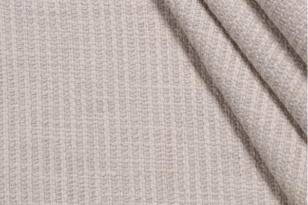 Scalamandre Sway Woven Upholstery Fabric in Silver