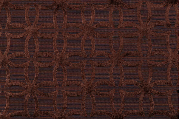 Scalamandre Velvet Upholstery Fabric in Brown