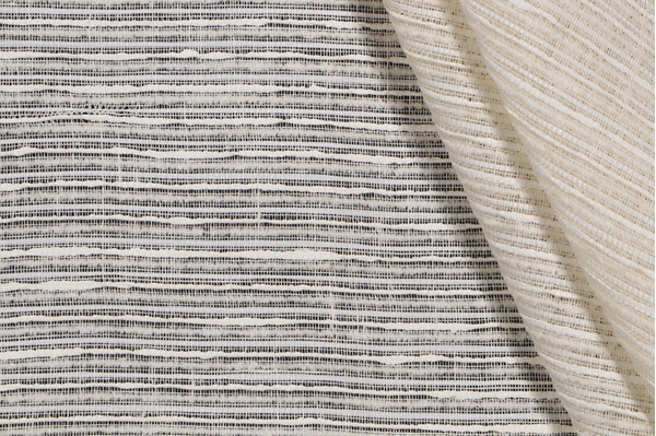 1 Yard Scalamandre Sheer Woven Drapery Fabric in Cream