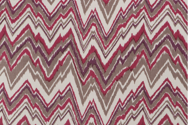 Click for 1 Yard Fonthill Alexander Flame Printed Wool Drapery Fabric in Maroon & Grape 1 Yard Fonthill Alexander Flame Printed Wool Drapery Fabric in Maroon & Grape