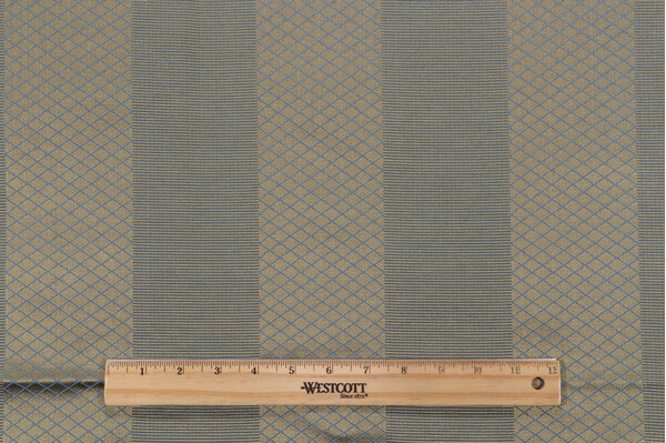 1 Yard Fonthill Rayure Rafael Woven Decorator Fabric in Blue