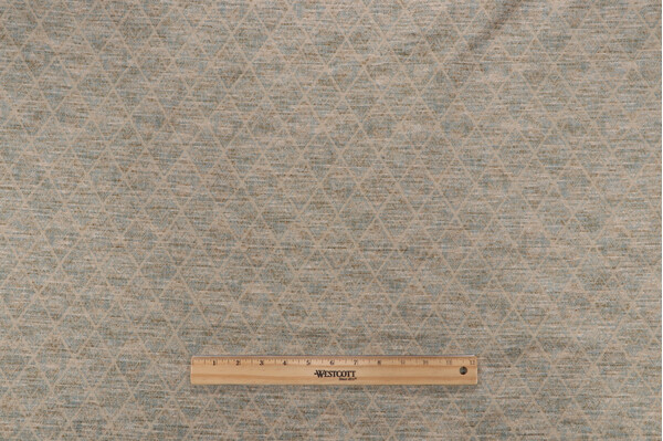 Fonthill Veda Woven Chenille Upholstery Fabric in Aquamarine