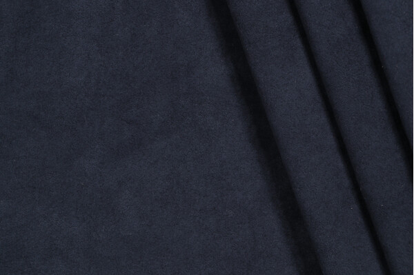 Scalamandre Suede Decorator Fabric in Midnight Blue