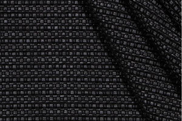 Scalamandre Pannier Woven Upholstery Fabric in Charcoal