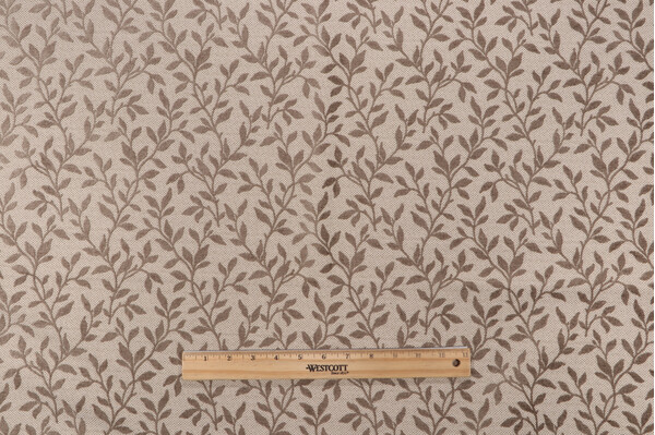 Fonthill Valery Woven Chenille Upholstery Fabric in Pewter