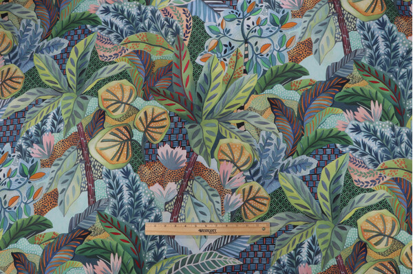 Click for 6 Yards Osbourne & Little Maranta Printed Polyester Outdoor Fabric in Summerhouse Osbourne & Little Maranta Printed Polyester Outdoor Fabric in Summerhouse