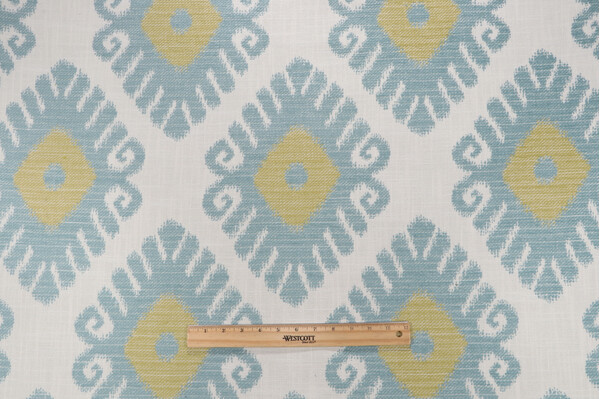 Jaclyn Smith 04755 Woven Polyester Outdoor Fabric in Pool for Trend/Fabricut