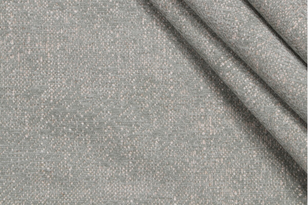 Noble Woven Chenille Upholstery Fabric in Seafoam