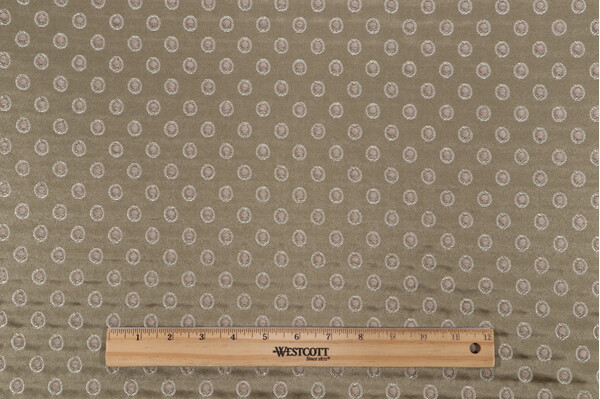 Anastasia Woven Chenille Upholstery Fabric in Olive 