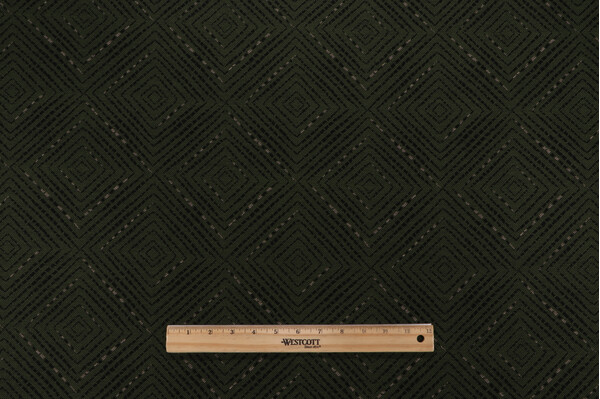 Diamonds Woven Polyester Outdoor Fabric in Mallard 