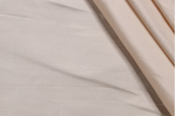 Titan Silk Decorator Fabric in Dehli/Ivory