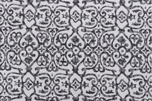 Perennials Kediri Woven Solution Dyed Acrylic Outdoor Fabric in Charcoal for Perennials