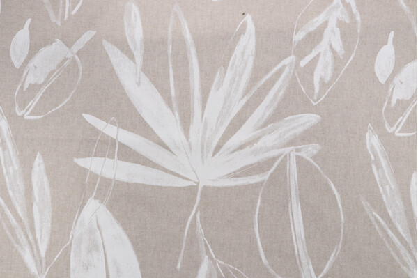 P Kaufmann Brooklyn Printed Drapery Fabric in Meringue