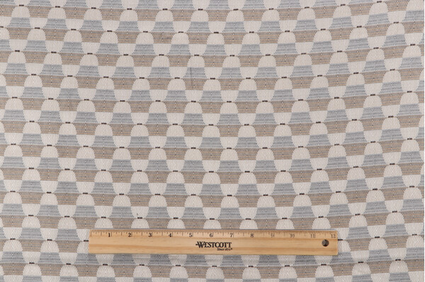 Crypton Nizza High Performance Woven Upholstery Fabric in Mocha