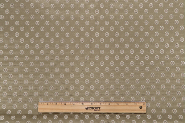 Anastasia Woven Chenille Upholstery Fabric in Olive