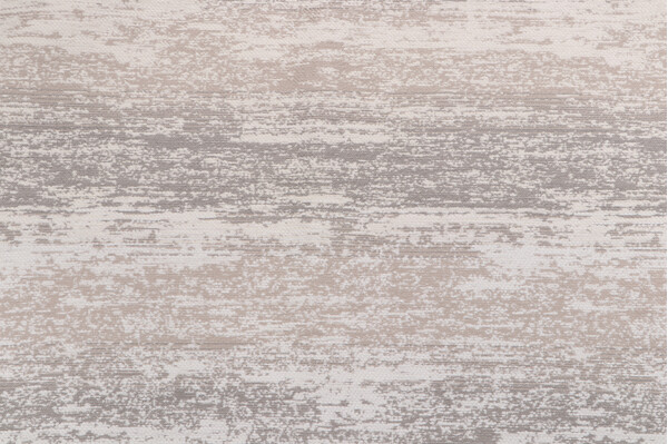 1 Yard Ombre Stripe Woven Chenille Upholstery Fabric in Stone