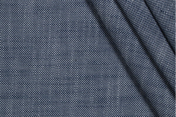 Reeves Woven Decorator Fabric in Marine