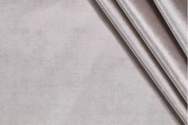 Booker Velvet Upholstery Fabric in Dove